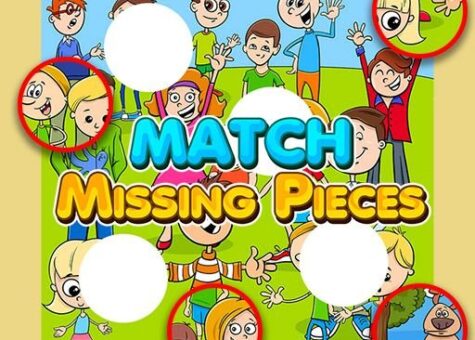 Match Missing Pieces Kids Educational Game